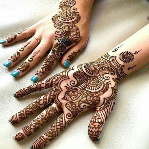 Both Hands Mehndi Designs