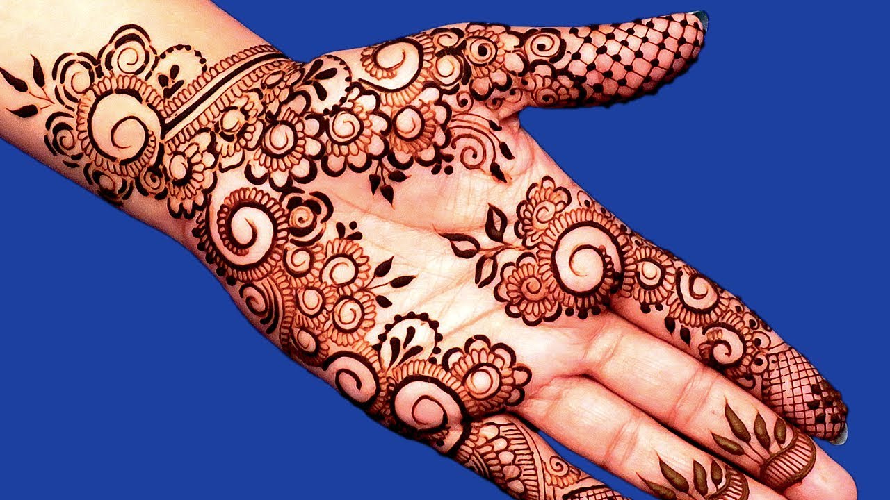 Decent Mehndi Designs